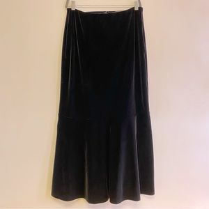 Comrags contemporary XL women’s Stretch Velour Skirt